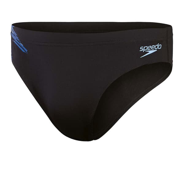 Speedo Svømning Kort End + Tech Panel 7 Cm Sort UK 40 Mand