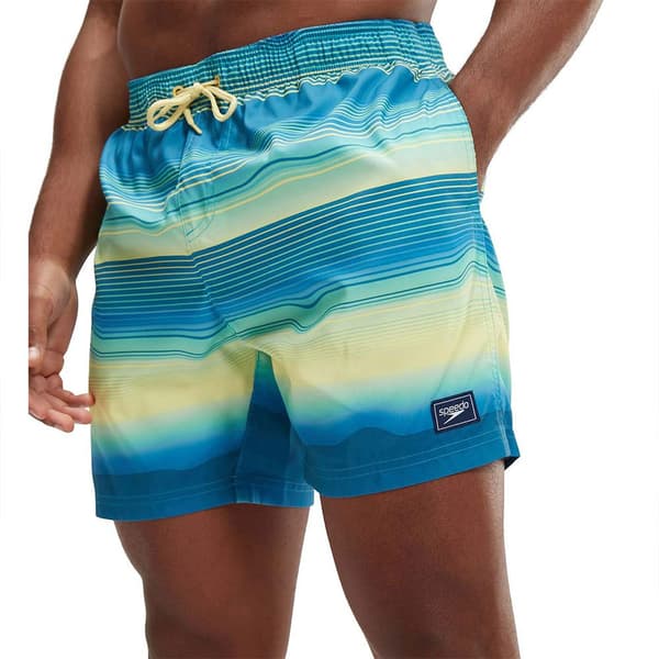 Speedo Badbyxor Placement Leisure 16´´ Blå M Man