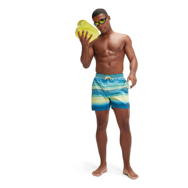 Speedo Badbyxor Placement Leisure 16´´ Blå M Man