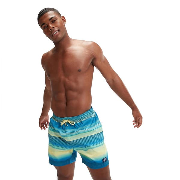 Speedo Badbyxor Placement Leisure 16´´ Blå M Man