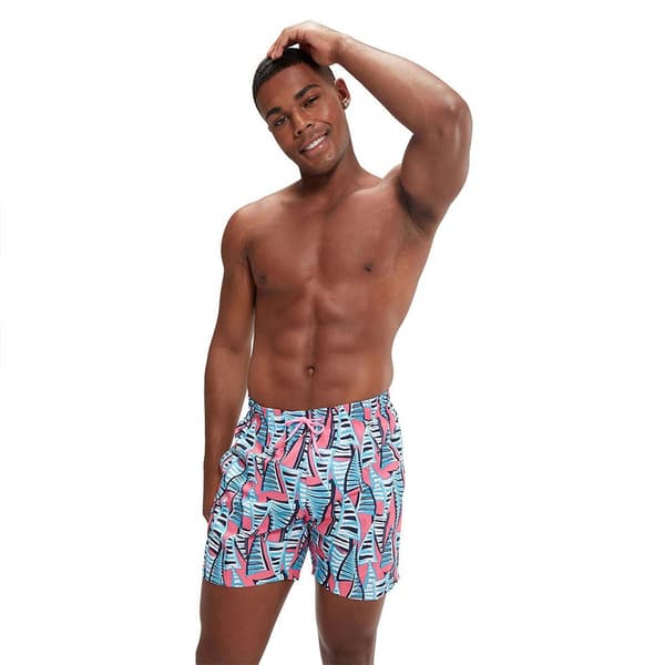 Speedo Badbyxor Printed Leisure 16´´ Flerfärgad S Man