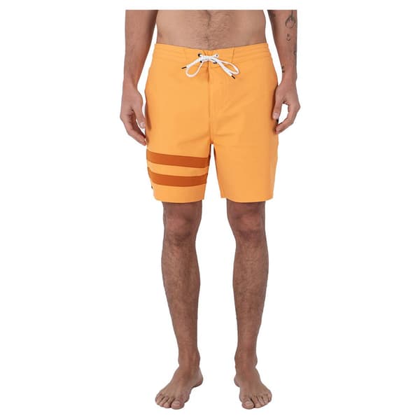 Hurley Svømmeshorts Phantom+ Block Party Renegade 18´´ Orange 36 Mand
