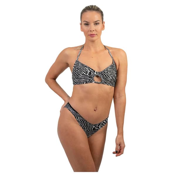 Nebbia Bikinitop Ilhéus Zebra Sort S Kvinde