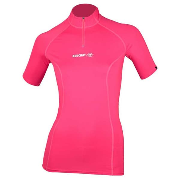 Beuchat Kortærmet T-shirt Kvinde Atoll Rosa 2XL