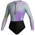 Miniatyrbillede 1 af 2: Mystic Langærmet Rashguard Jayde One Piece Flerfarvet S