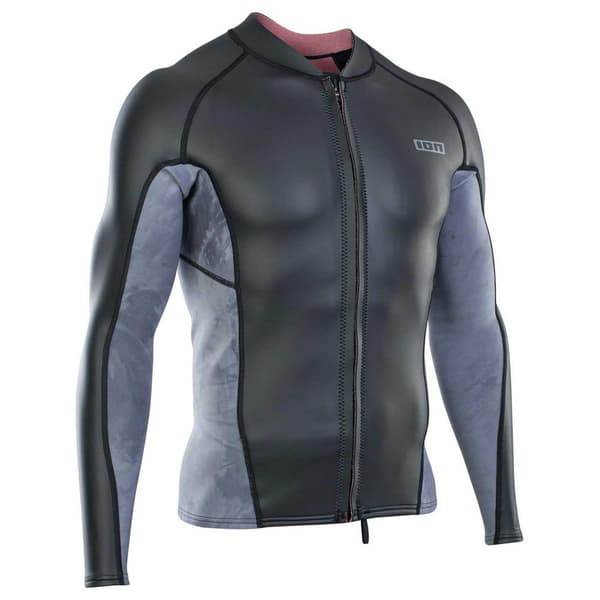 Ion Kortärmad T-shirt Neo Zip Top 2/1 Mm Skin Svart L