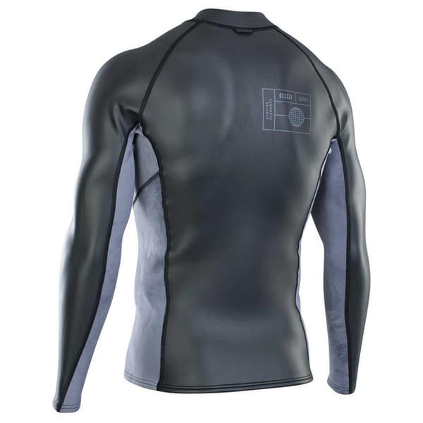 Ion Kortärmad T-shirt Neo Zip Top 2/1 Mm Skin Svart L
