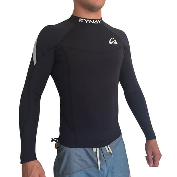 Kynay Langærmet Rashguard Surfing Ultra Stretch Sort S
