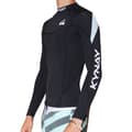 Miniatyrbillede 4 af 7: Kynay Langærmet Rashguard Surfing Ultra Stretch Sort S