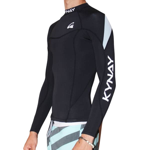 Kynay Langærmet Rashguard Surfing Ultra Stretch Sort S