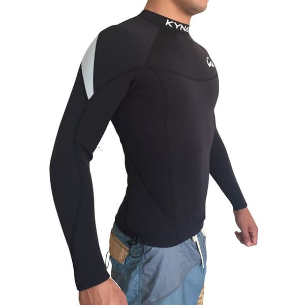 Kynay Langærmet Rashguard Surfing Ultra Stretch Sort S