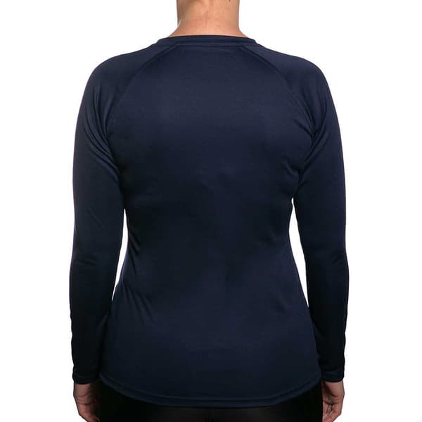 Iq-uv Langærmet T-shirt Med Rund Hals Uv Air Pro Blå S