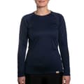 Miniatyrbillede 1 af 3: Iq-uv Langærmet T-shirt Med Rund Hals Uv Air Pro Blå S