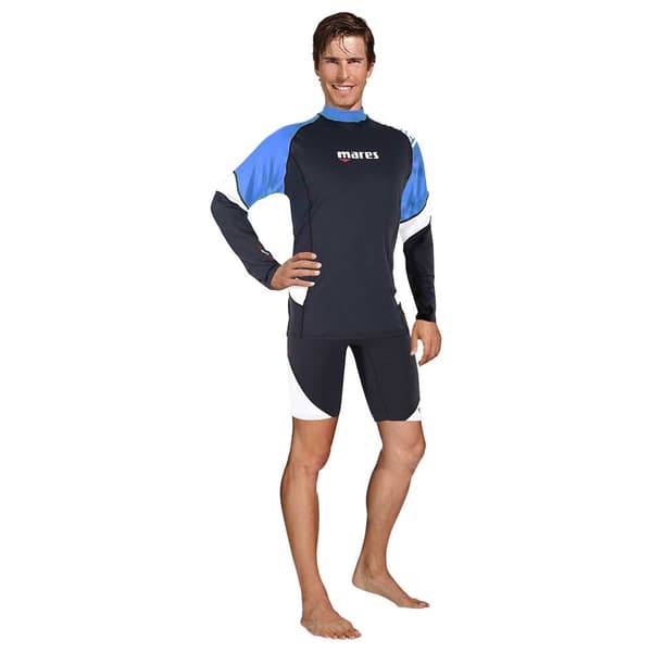 Mares Långärmad T-shirt Rash Guard Loose Fit Grönt,Blå,Svart S