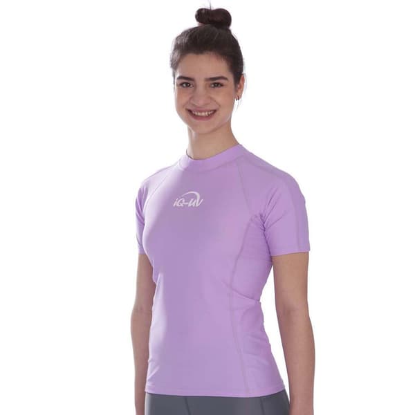 Iq-uv Skjorte Slim Fit Kvinde Uv Aqua Lilla XS