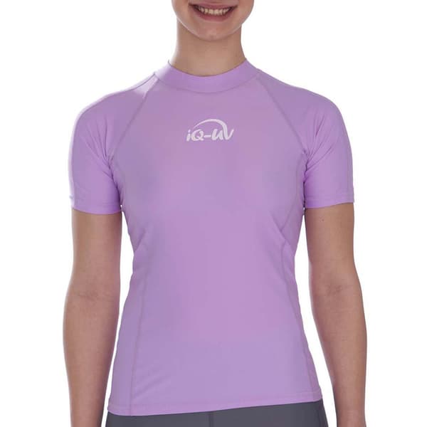 Iq-uv Skjorte Slim Fit Kvinde Uv Aqua Lilla XS