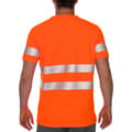 Miniatyrbillede 2 af 5: Iq-uv Uv High Visible T-shirt V-neck Kl.2 Man Orange 5XL