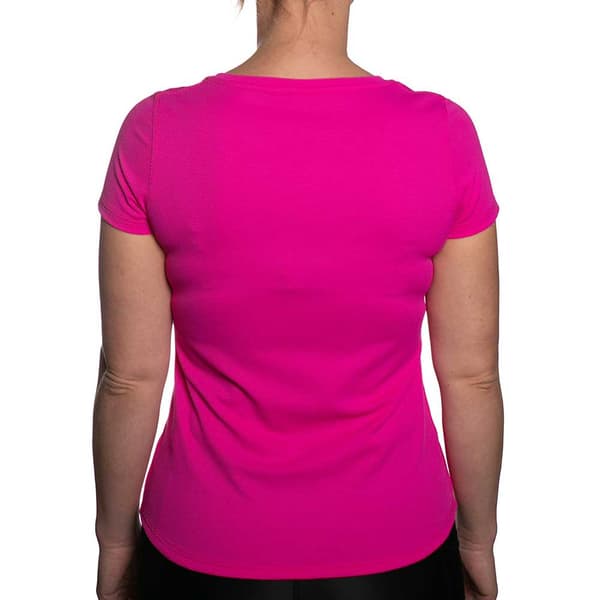 Iq-uv Kortærmet O-hals T-shirt Uv Wave Rosa 3XL