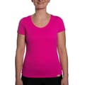 Miniatyrbillede 1 af 3: Iq-uv Kortærmet O-hals T-shirt Uv Wave Rosa 3XL