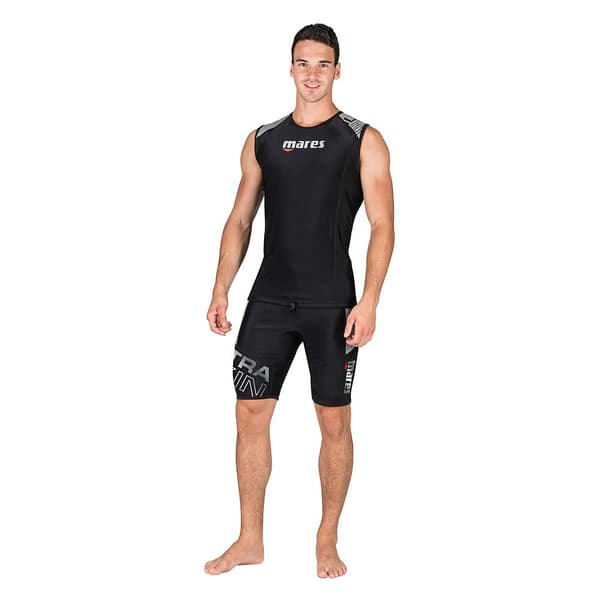 Mares Ærmeløs T-shirt Ultra Skin Sort XL