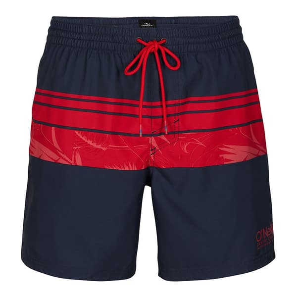 O´neill Badbyxor Cali Stripe Röd,Blå S Man