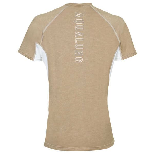 Aqualung Kortärmad Kvinna Rashguard Lf Beige XL