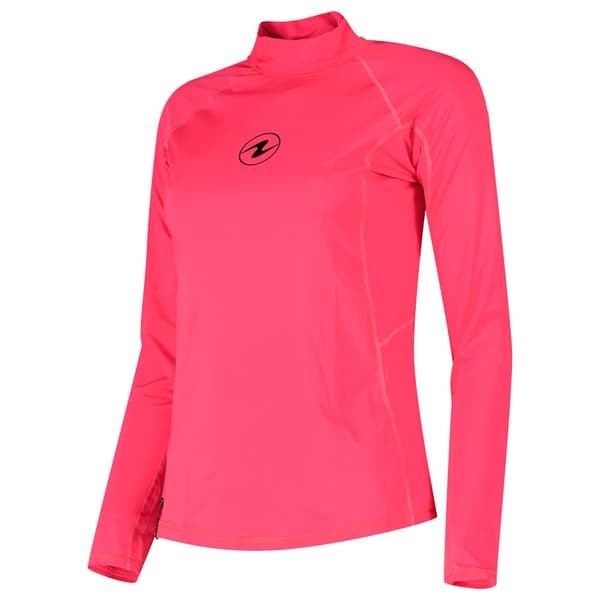 Aqualung Långärmad Kvinna Rashguard Sf Röd S