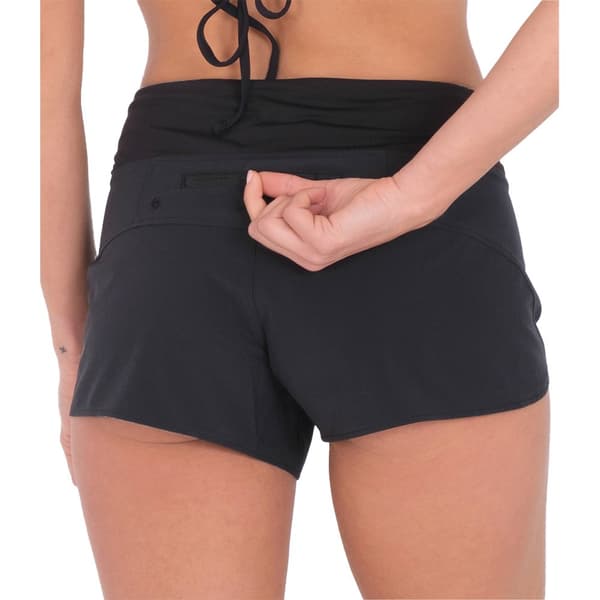 Hurley Uimahousut Solid Soft Waist 2.5´´ Musta XS Nainen