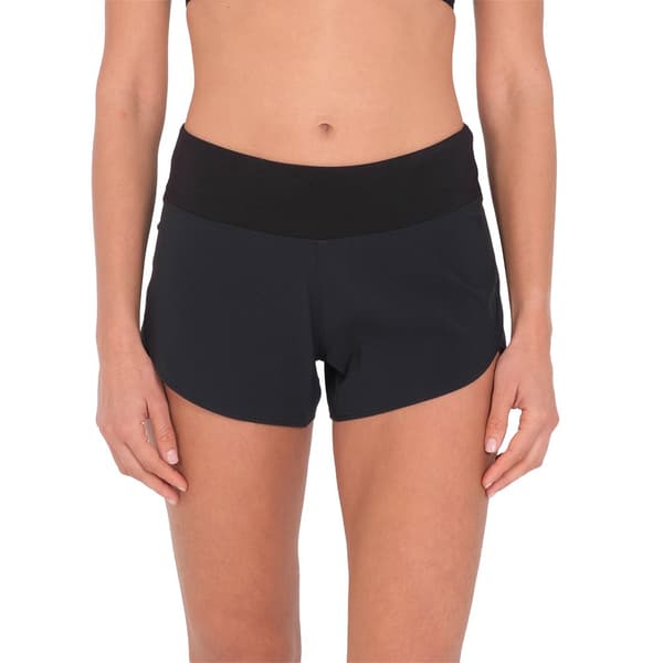 Hurley Uimahousut Solid Soft Waist 2.5´´ Musta XS Nainen