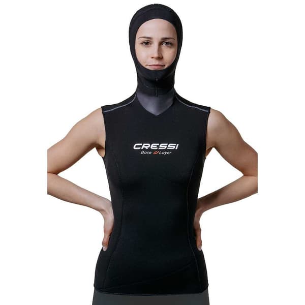 Cressi Kvinde Vest Logo 5 Mm Sort S