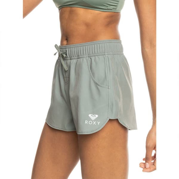 Roxy Badbyxor Woven Grönt XS Kvinna