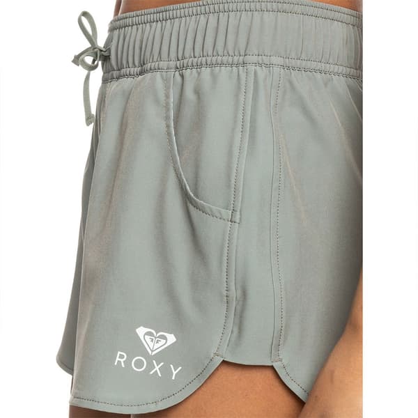 Roxy Badbyxor Woven Grönt XS Kvinna