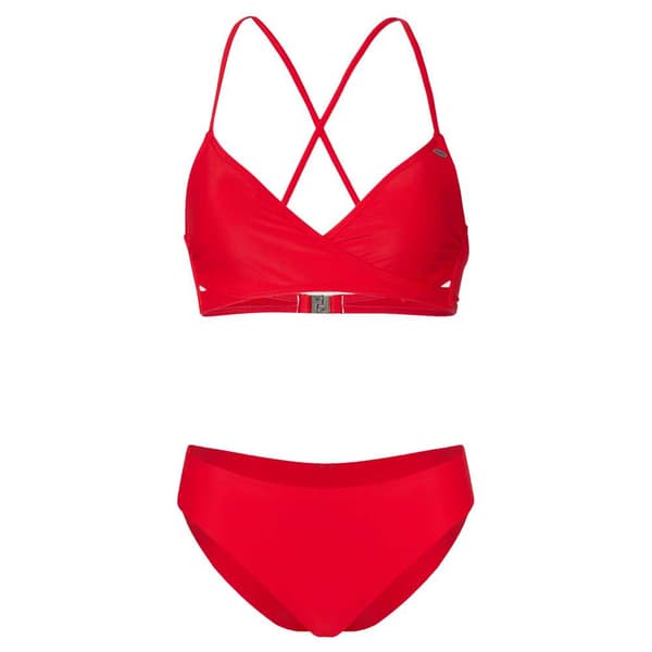 O´neill Bikini Essentials Baay Maoi Rød 36 Kvinde