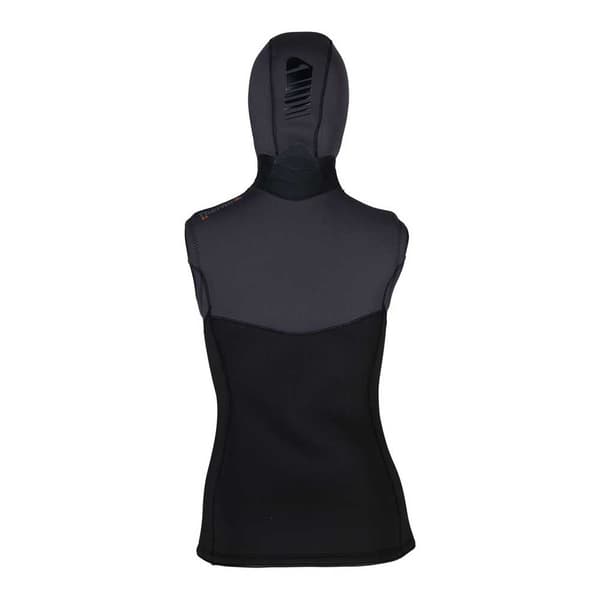 Apeks Thermiq Hættevest Mujer 4/3 Mm Sort 2XL