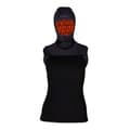 Miniatyrbillede 1 af 4: Apeks Thermiq Hættevest Mujer 4/3 Mm Sort 2XL