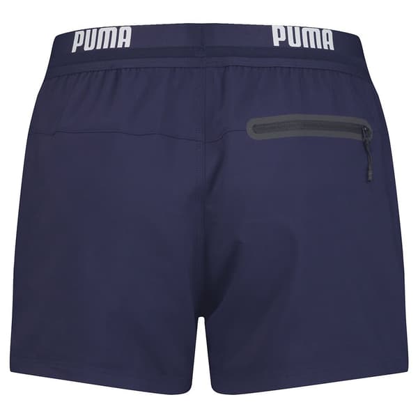 Puma Badbyxor Logo Blå M Man