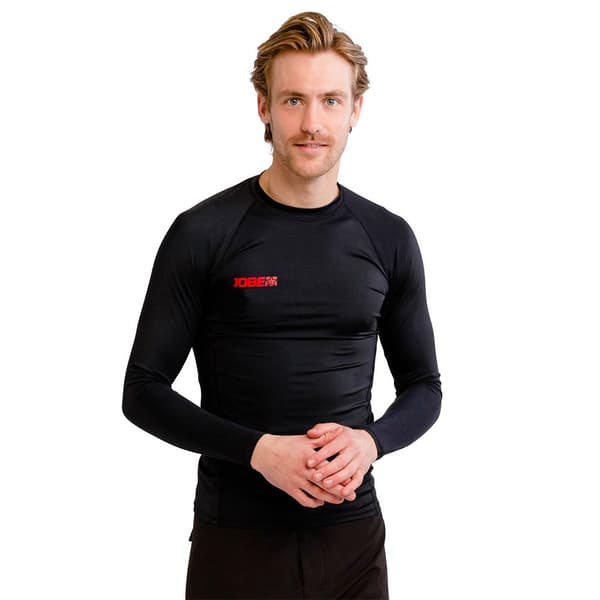 Jobe Langærmet Rashguard Sort M