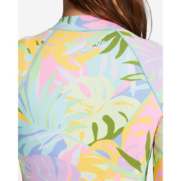 Billabong Långärmad Rashguard Med Full Dragkedja Peeky 1 Mm  L