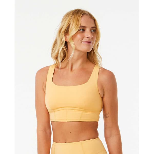 Rip Curl Bikinitop Mirage Ultimate Scoop Neck Cro Gul XL Kvinde