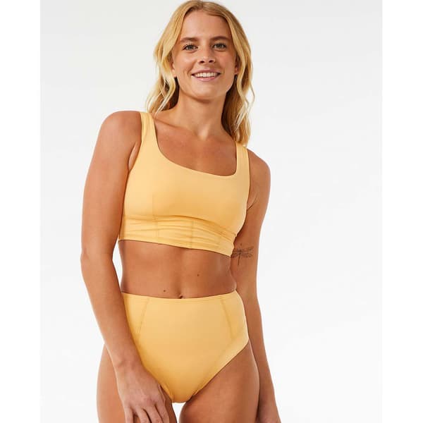 Rip Curl Bikinitop Mirage Ultimate Scoop Neck Cro Gul XL Kvinde