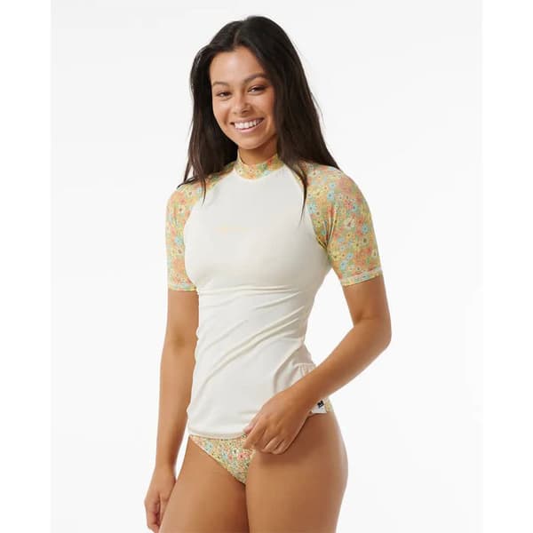 Rip Curl Uv Kortärmad T-shirt Sea Of Dreams Upf 50  XS
