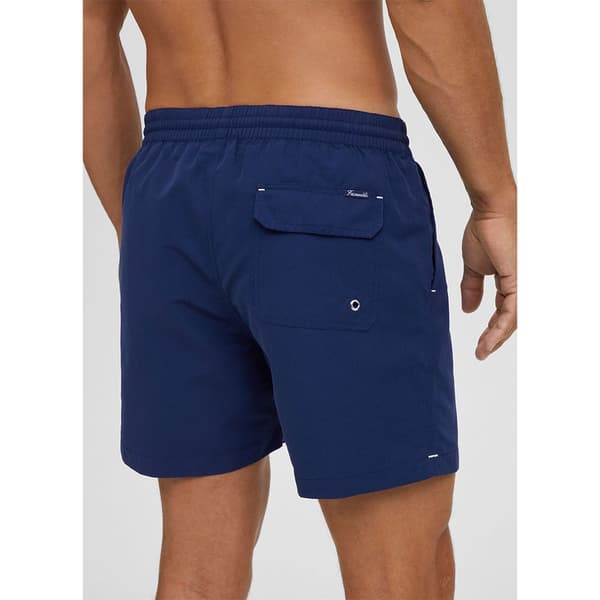 FaÇonnable Svømmeshorts Logo Solid Blå XL Mand