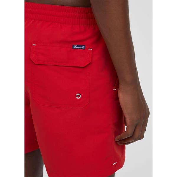 FaÇonnable Svømmeshorts Logo Solid Rød XL Mand