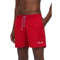 Miniatyrbillede 1 af 5: FaÇonnable Svømmeshorts Logo Solid Rød XL Mand