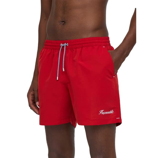 FaÇonnable Uimahousut Logo Solid Punainen XL Mies