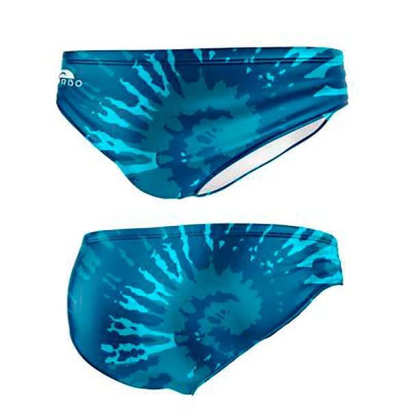 Turbo Svømning Kort Khaki Tie Dye  M Mand