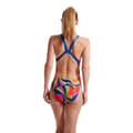 Miniatyrbillede 2 af 7: Speedo Badedragt Allover Digital Leaderback Flerfarvet 30 Kvinde