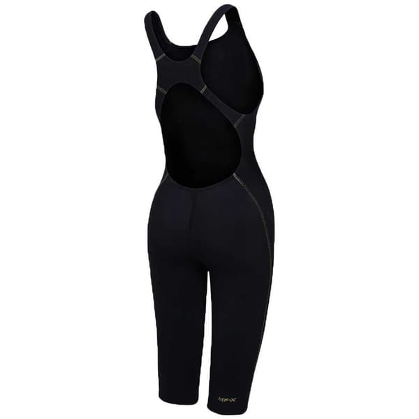 Zone3 Badedragt Performance Gold Sort UK 38 Kvinde