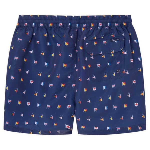 FaÇonnable Svømmeshorts Flags Blå L Mand