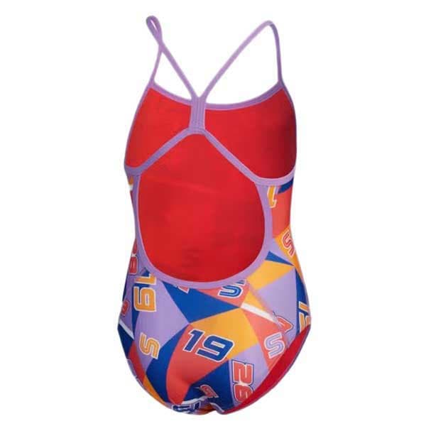 Speedo Baddräkt Allover Digital Vback  9-10 Years Flicka
